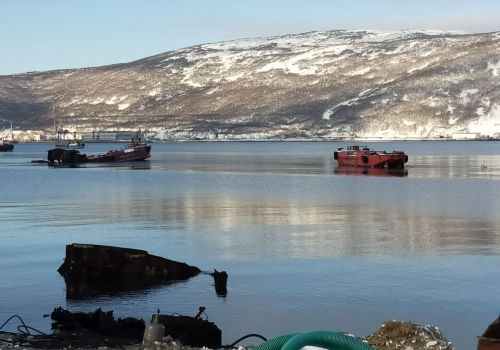 Генеральная уборка бухты Нагаева продолжится в зимнее время