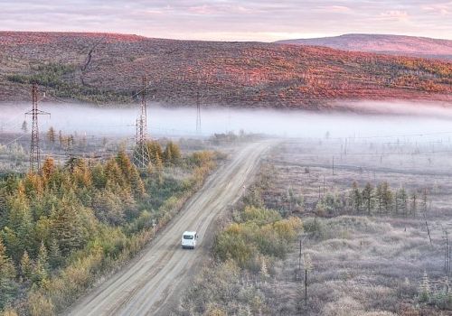 РЕМОНТ УЧАСТКА ДОРОГИ  СОЛНЕЧНЫЙ – ОЛА