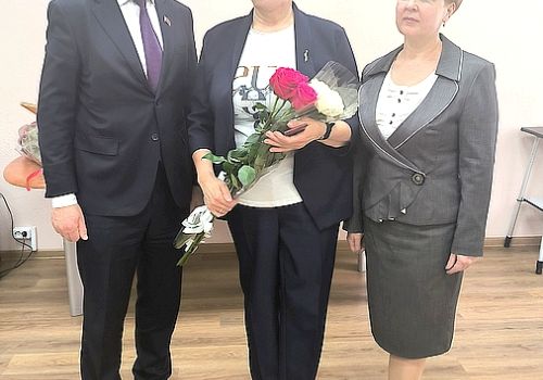 ГЛАВОЙ ОЛЬСКОГО ОКРУГА  ИЗБРАНА ИРИНА АЛЕКСЕЕВНА ЕРИСОВА